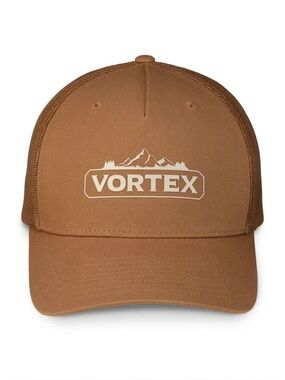 Vortex Camel Peakline Logo Cap NWT